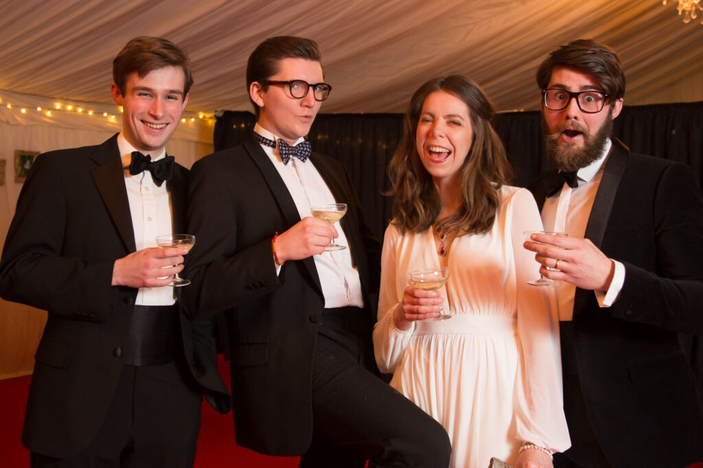 guests having fun at a birthday party in Sevenoaks