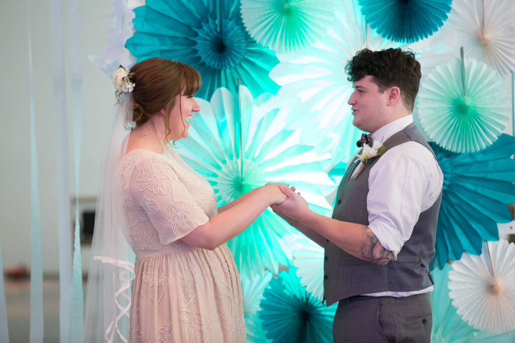 bride and groom celebrating their wedding sevenoaks